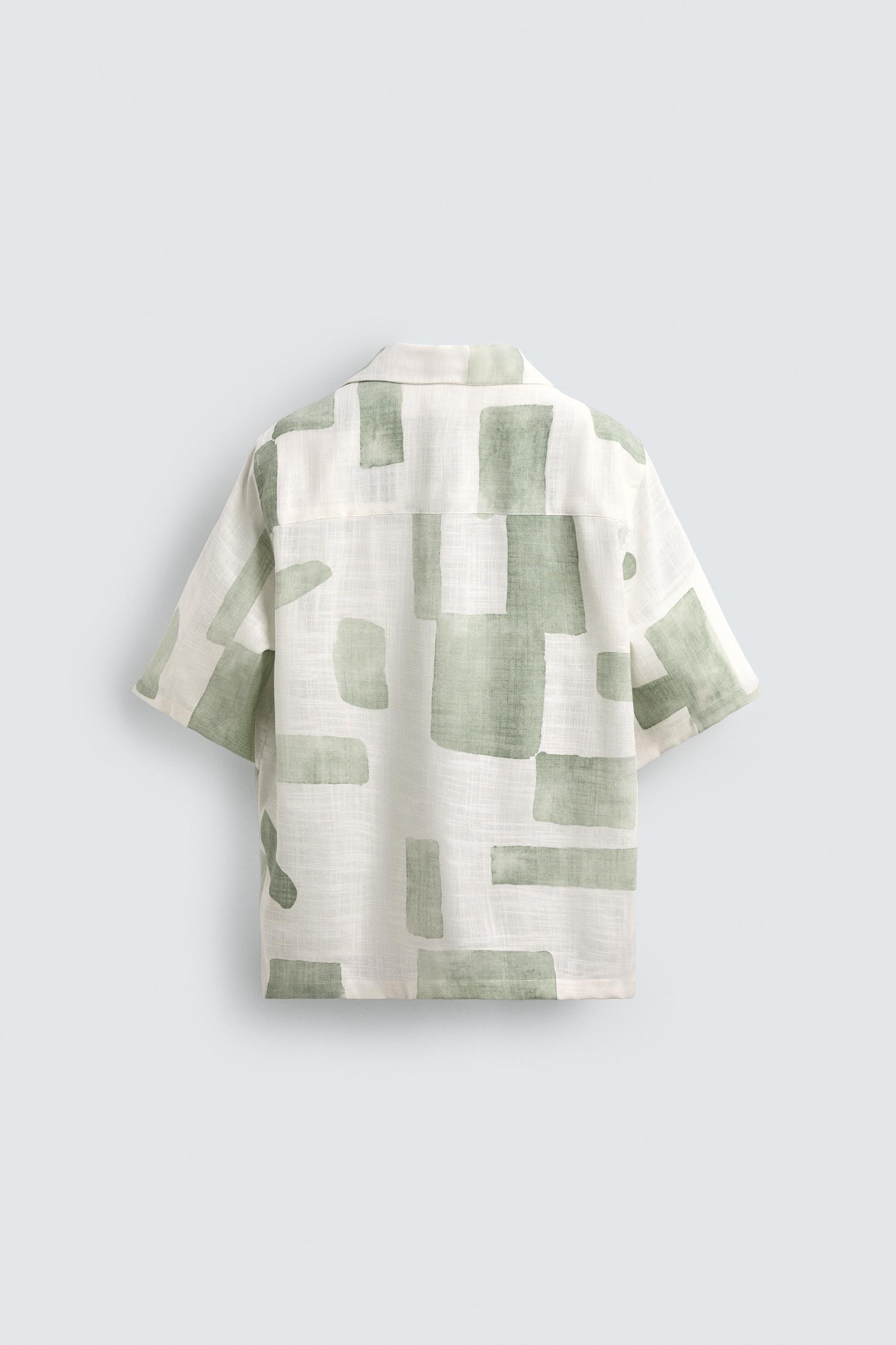 ABSTRACT PRINT SHIRT